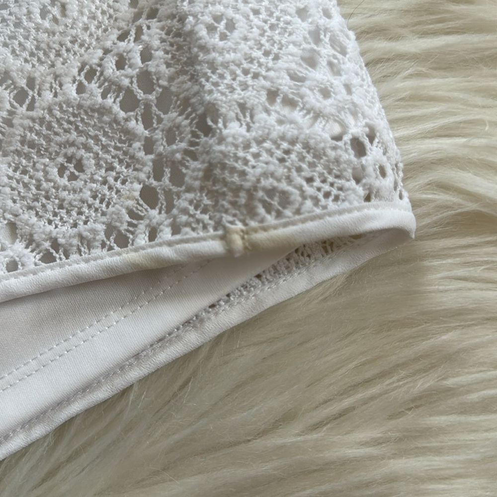 Lilli Pulitzer "Topanga" Lace White Tunic/Dress Size XS - Picture 13 of 14